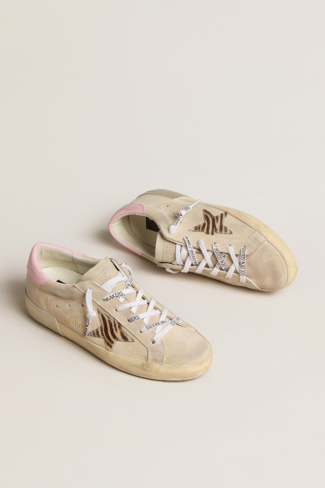 Zapatillas Golden Goose Super Star  Zebra Mujer