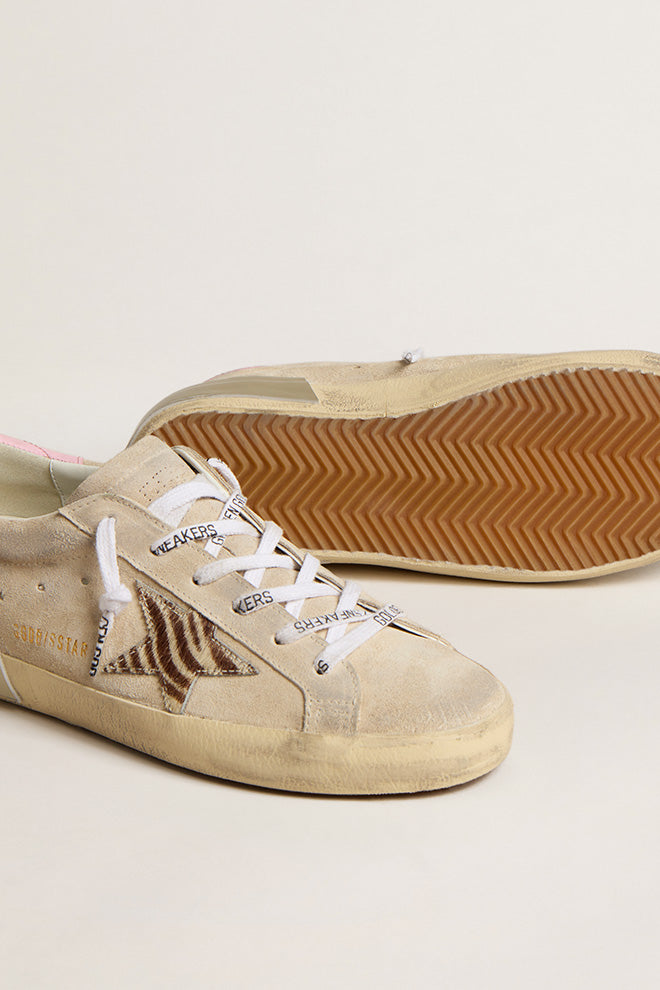 Zapatillas Golden Goose Super Star  Zebra Mujer